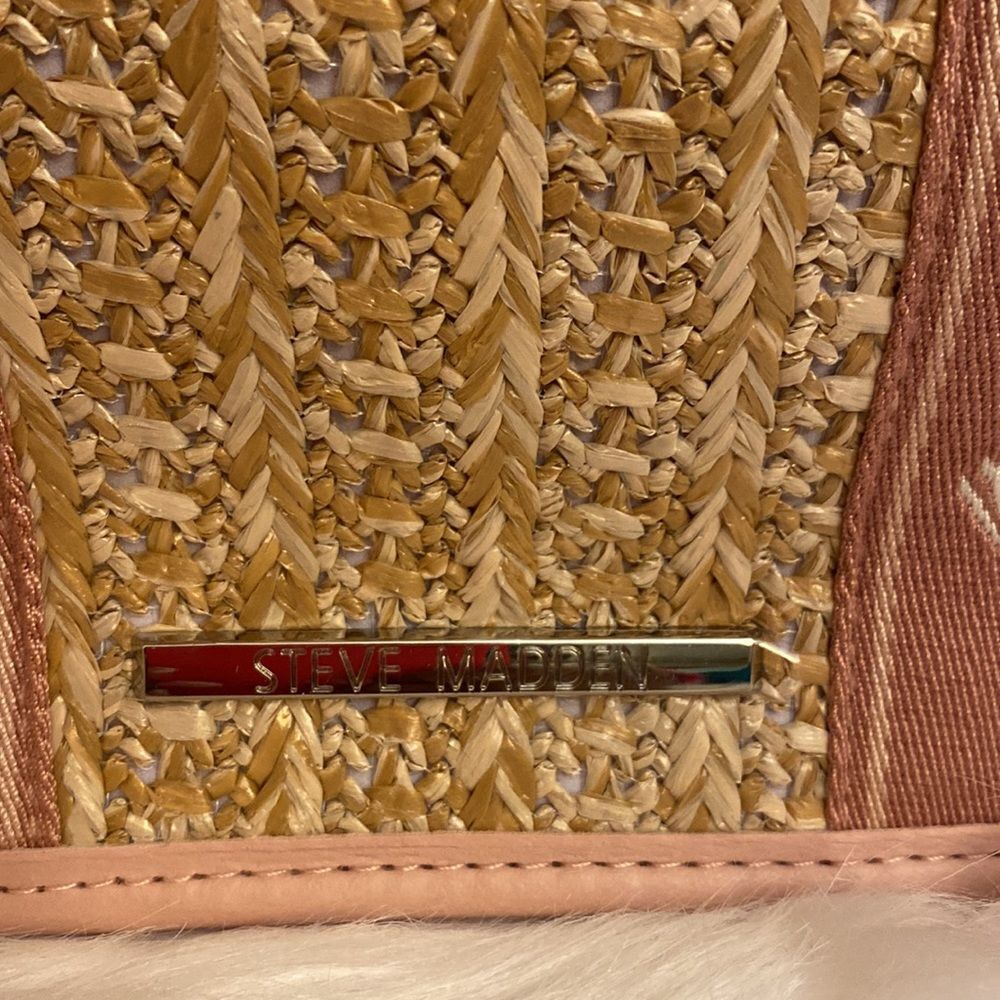 NWT Steve Madden (Bwebber)Satchel/Crossbody/Canvas Viral TikTok Bag - Tweed - Picture 11 of 12